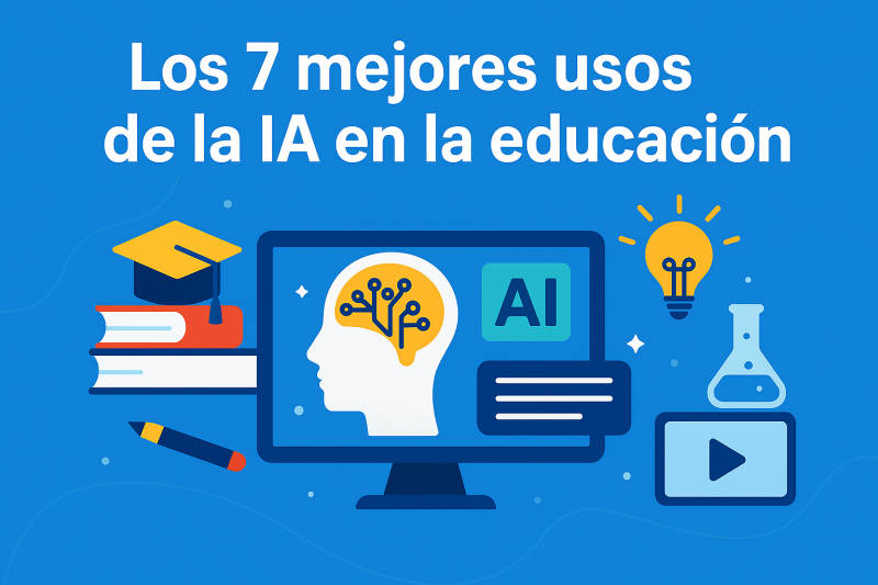 Los 7 mejores usos de la IA en la educación