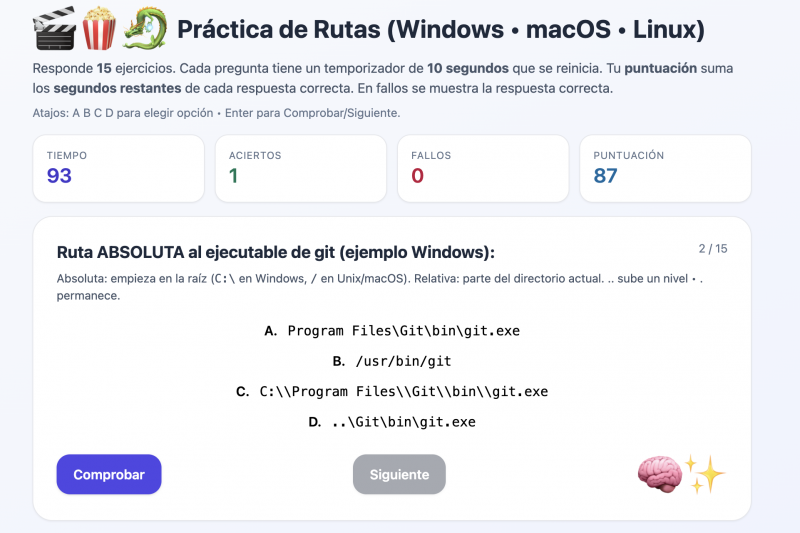 🧐 Practicando rutas absolutas y relativas